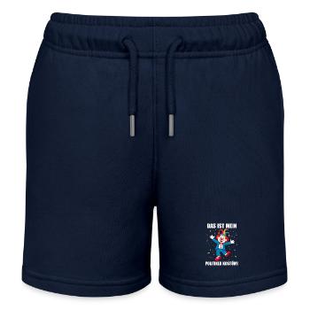 Carnival Costume Politician Carnival Carnival - Kids Organic Sweat Shorts by Stanley/Stella - navy - Front