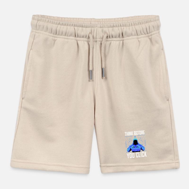 Hacker Hacker Programmeur Cybersécurité Linux Short de jogging enfant bio Stanley/Stella