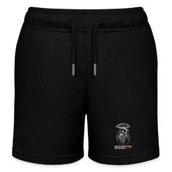 Once with professionals was in the past... - Kids Organic Sweat Shorts by Stanley/Stella - navy - Front
