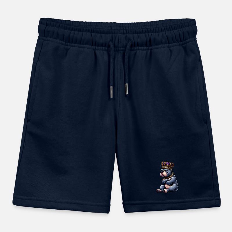 American Bully Bully Pit Bullys Bully Owner Kids Organic Sweat Shorts by Stanley/Stella