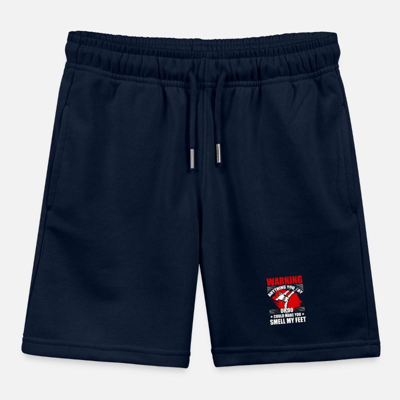 Warnung Alles, was du sagst oder tust, kann dich riechen lassen Kinder Organic Joggingshorts Mini Bolter von Stanley/Stella