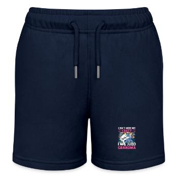 Ich kann meinen Wahnsinn nicht verbergen: Ich bin eine Judo-Oma - Kinder Organic Joggingshorts Mini Bolter von Stanley/Stella - Navy - Vorne