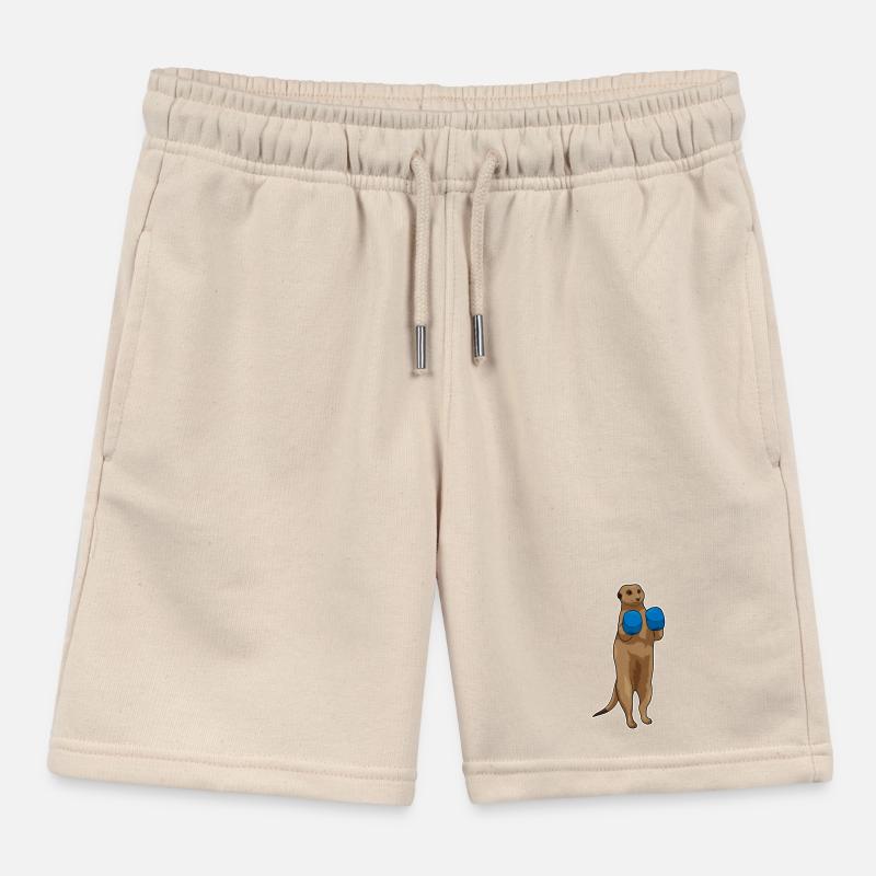 Gants de boxe suricate boxer Short de jogging enfant bio Stanley/Stella