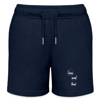 Système de soutien à la guérison spirituelle - Short de jogging enfant bio Stanley/Stella - bleu marine - Devant