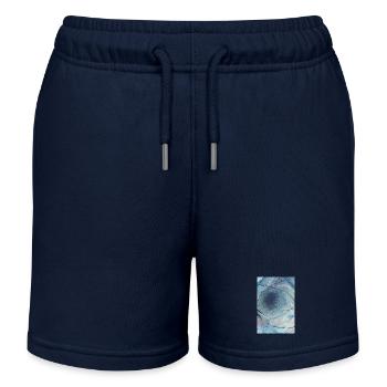 Formes et motifs - Short de jogging enfant bio Stanley/Stella - bleu marine - Devant