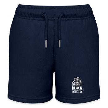Joie Licorne Monochrome - Short de jogging enfant bio Stanley/Stella - bleu marine - Devant