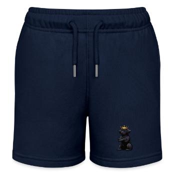 Labrador Labrador owner Labrador lover - Kids Organic Sweat Shorts by Stanley/Stella - navy - Front