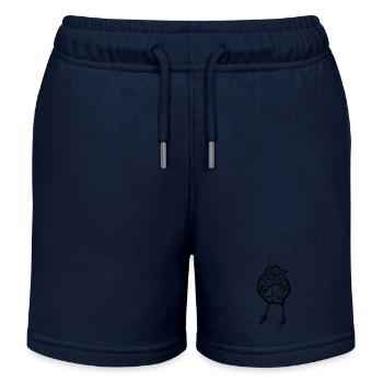 Oiseau - Short de jogging enfant bio Stanley/Stella - bleu marine - Devant
