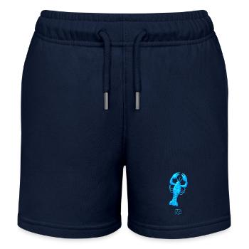 Krebs - Kinder Organic Joggingshorts Mini Bolter von Stanley/Stella - Navy - Vorne
