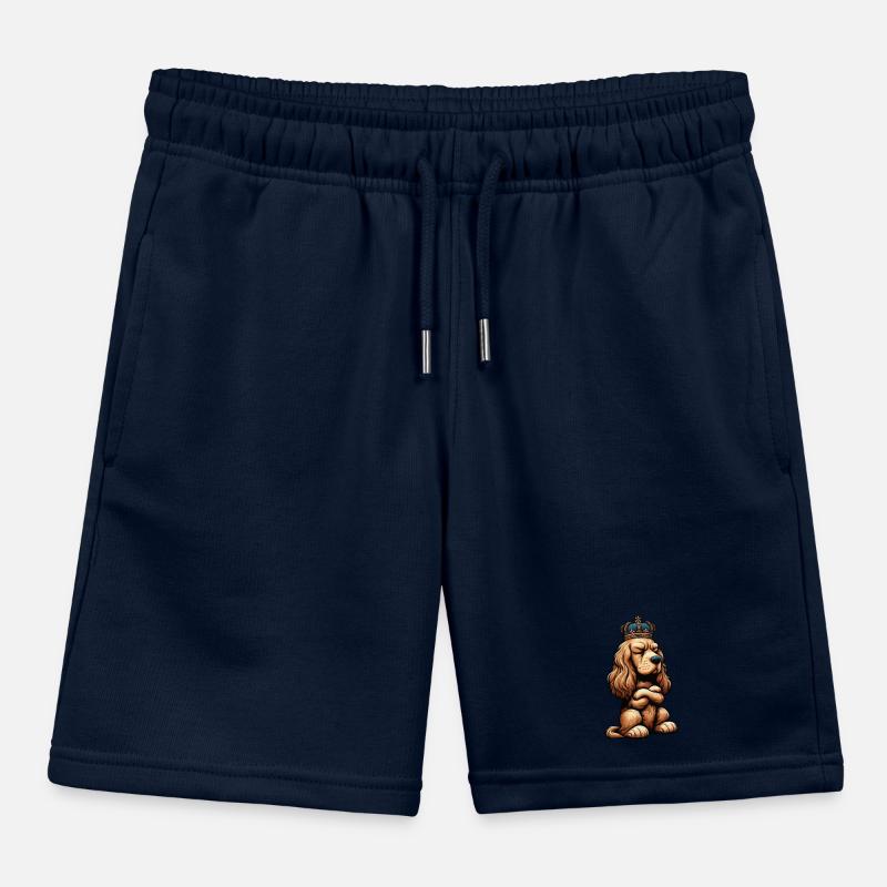 Cocker Spaniel Cockerhund Cocker Spaniel Besitzer Kinder Organic Joggingshorts Mini Bolter von Stanley/Stella