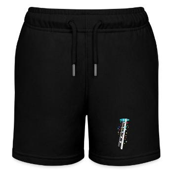 Let's climb to where the colors live - Kids Organic Sweat Shorts by Stanley/Stella - navy - Front