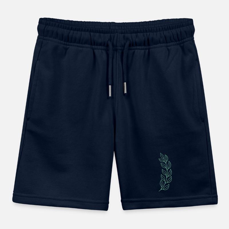 Wheat leaf Kids Organic Sweat Shorts by Stanley/Stella