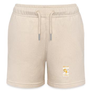 Mon costume humain, je suis vraiment un - Short de jogging enfant bio Stanley/Stella - écru doux - Devant