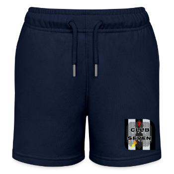 CLUB SEPT 7 - Short de jogging enfant bio Stanley/Stella - bleu marine - Devant
