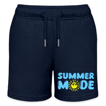 summer mode - Kinder Organic Joggingshorts Mini Bolter von Stanley/Stella - Navy - Vorne