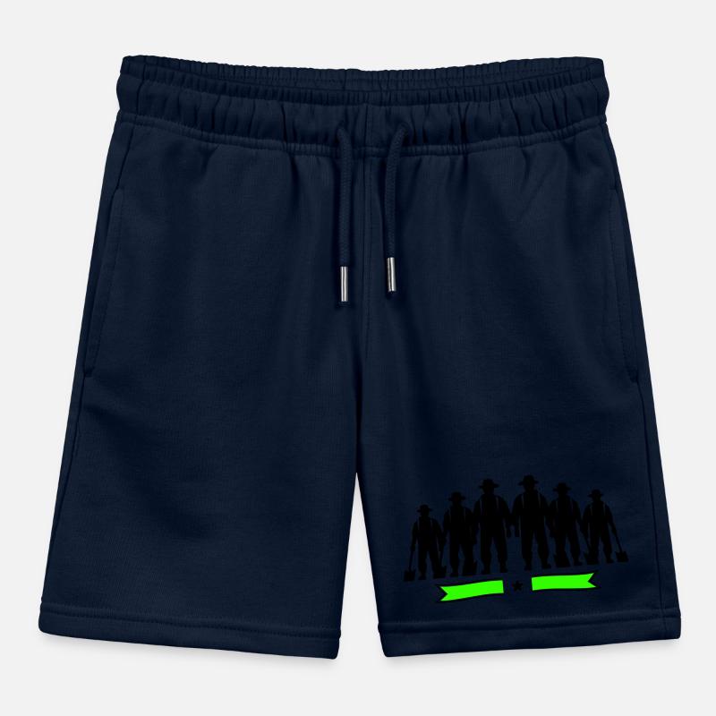 Silhouette de fermier Bauer Short de jogging enfant bio Stanley/Stella