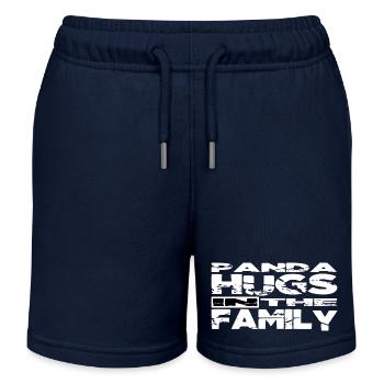 dictons amusants geek présenter l’idée présente - Short de jogging enfant bio Stanley/Stella - bleu marine - Devant