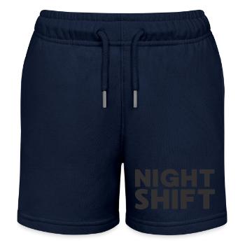 NIGHT SHIFT - Kids Organic Sweat Shorts by Stanley/Stella - navy - Front
