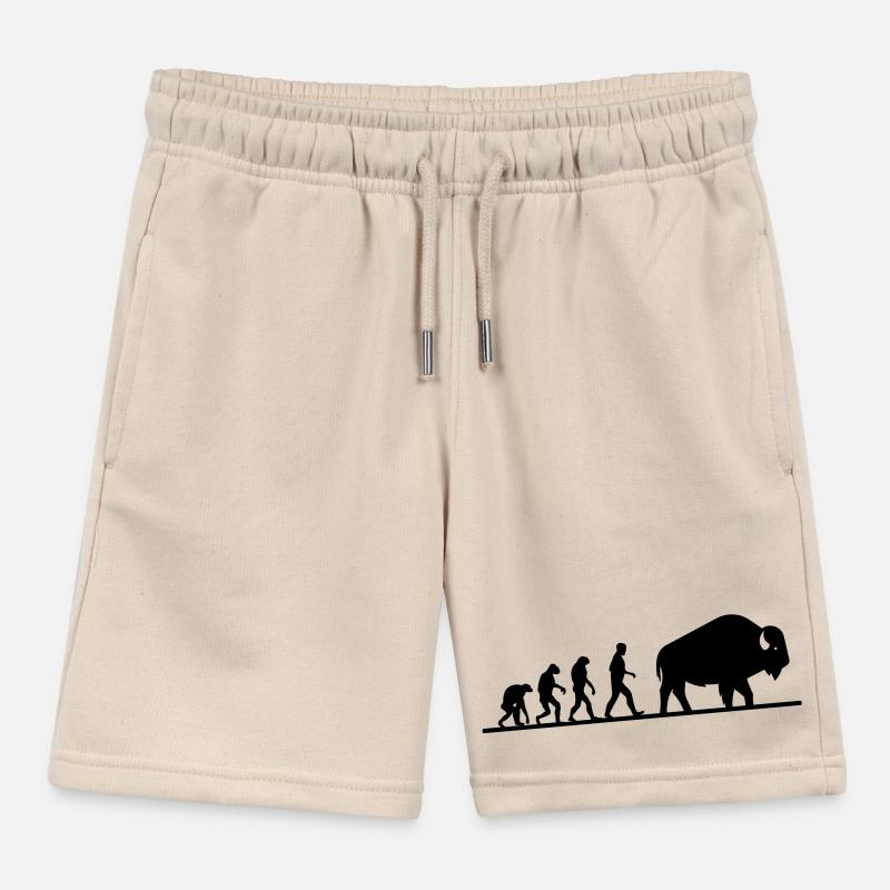 büffel evolution Kinder Organic Joggingshorts Mini Bolter von Stanley/Stella