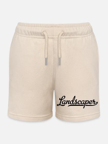 Landschaftsgärtner - Kinder Organic Joggingshorts Mini Bolter von Stanley/Stella - Natur