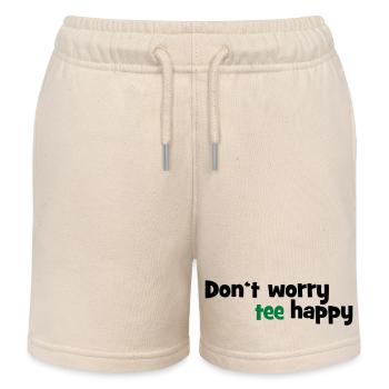 Golfe - Short de jogging enfant bio Stanley/Stella - écru doux - Devant