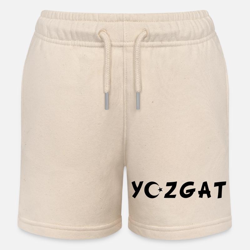 Yozgat Drapeau de la Turquie - Short de jogging enfant bio Stanley/Stella - écru doux