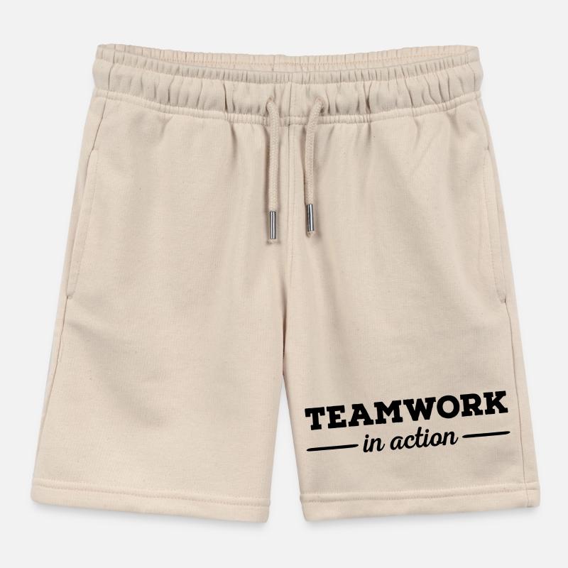 Teamwork Kids Organic Sweat Shorts by Stanley/Stella
