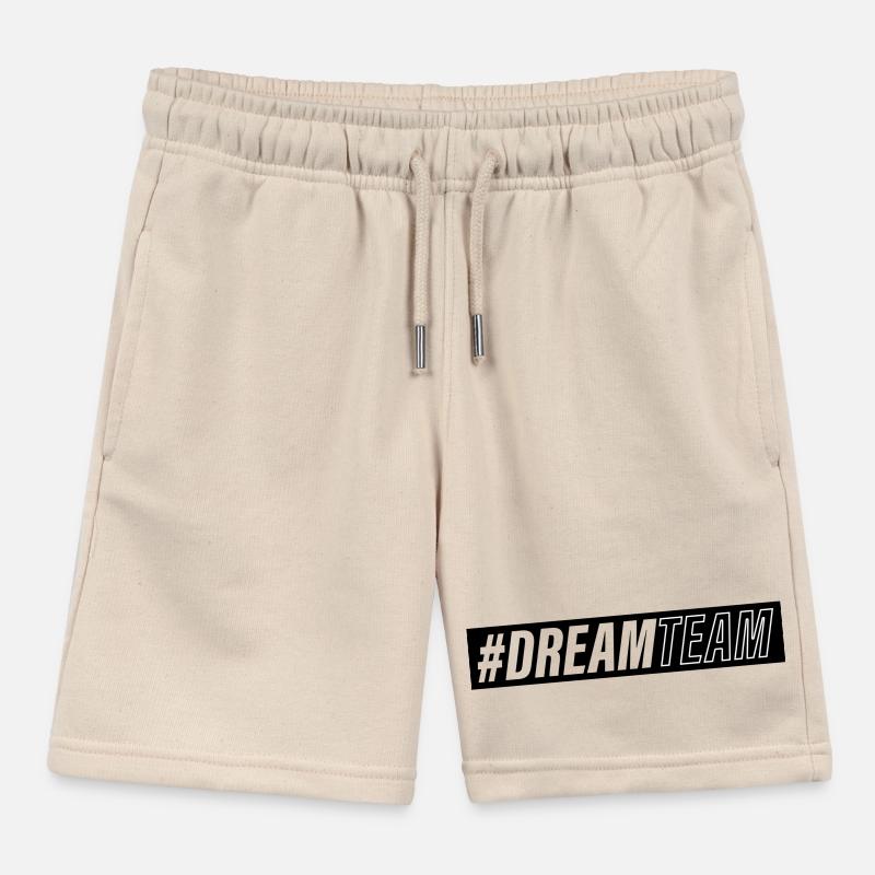 Dream Team Kids Organic Sweat Shorts by Stanley/Stella