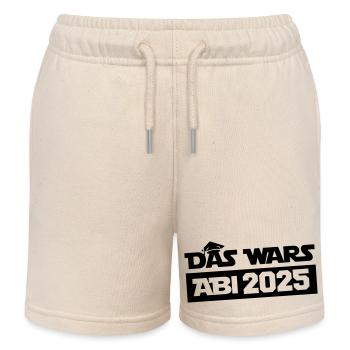 Abitur C’est tout 2025 - Short de jogging enfant bio Stanley/Stella - écru doux - Devant