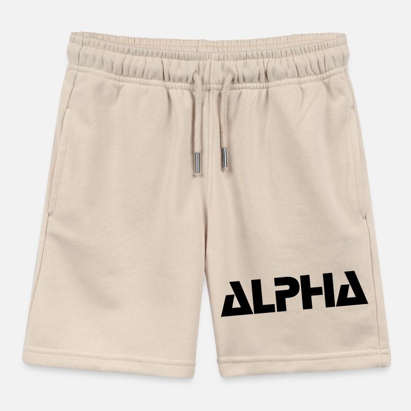 ALPHA Short de jogging enfant bio Stanley/Stella