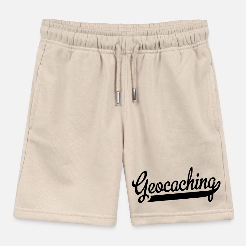 Geocaching Kids Organic Sweat Shorts by Stanley/Stella