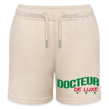 DOCTEUR DE LUXE - Short de jogging enfant bio Stanley/Stella - écru doux - Devant