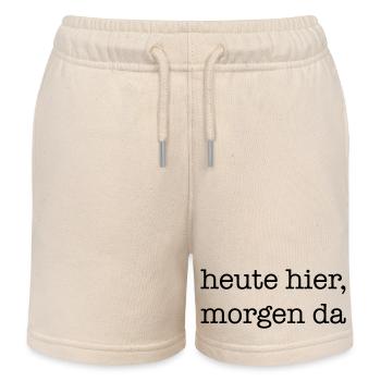 reisen - Kinder Organic Joggingshorts Mini Bolter von Stanley/Stella - Natur - Vorne
