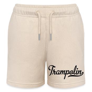 2541614 115202199 Trampolin - Kinder Organic Joggingshorts Mini Bolter von Stanley/Stella - Natur - Vorne