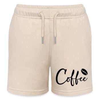 Café - Short de jogging enfant bio Stanley/Stella - écru doux - Devant