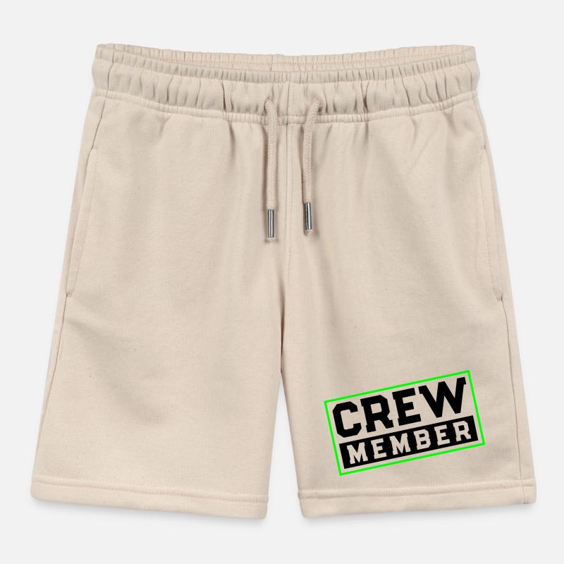 Crew Member Kids Organic Sweat Shorts by Stanley/Stella