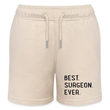 Bester Chirurg - Kinder Organic Joggingshorts Mini Bolter von Stanley/Stella - Natur - Vorne