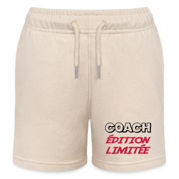COACH Limitierte Auflage - Kinder Organic Joggingshorts Mini Bolter von Stanley/Stella - Natur - Vorne