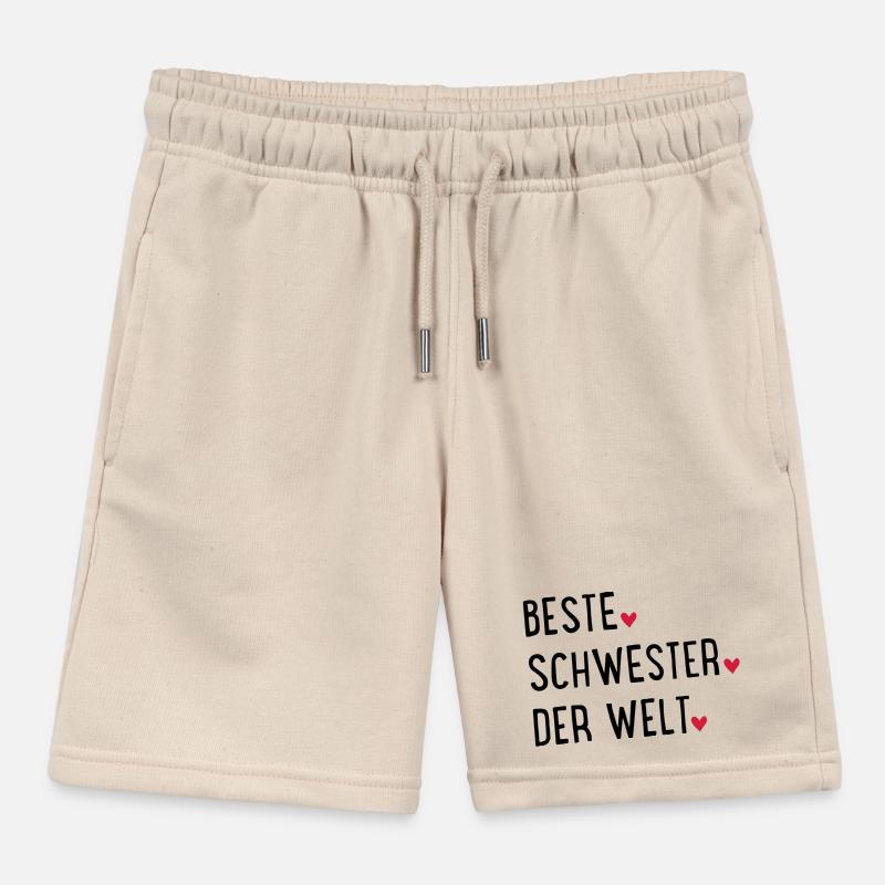 Schwester Kinder Organic Joggingshorts Mini Bolter von Stanley/Stella