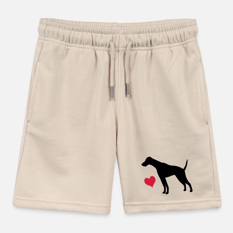 Dobermann Kinder Organic Joggingshorts Mini Bolter von Stanley/Stella