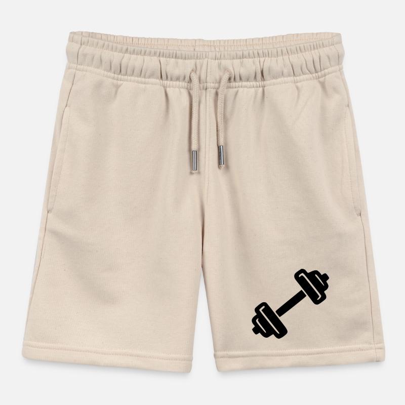 Dumbbell Kids Organic Sweat Shorts by Stanley/Stella