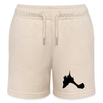 Formentera - Kinder Organic Joggingshorts Mini Bolter von Stanley/Stella - Natur - Vorne
