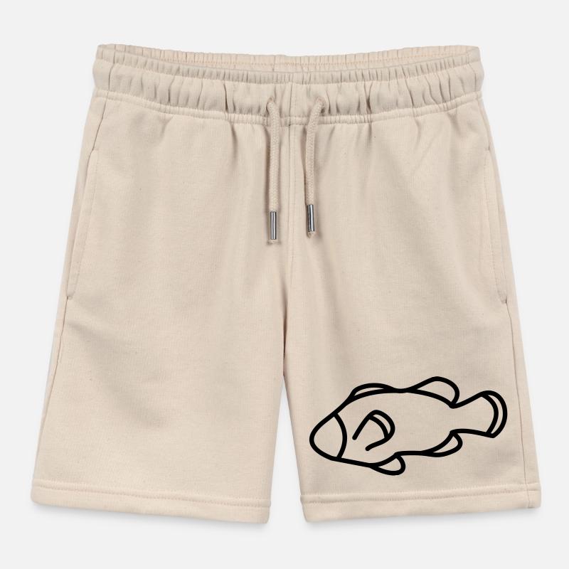 Fish Kids Organic Sweat Shorts by Stanley/Stella