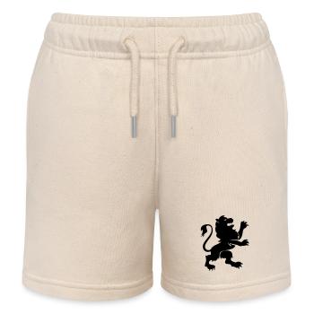 löwe tier - Kinder Organic Joggingshorts Mini Bolter von Stanley/Stella - Natur - Vorne
