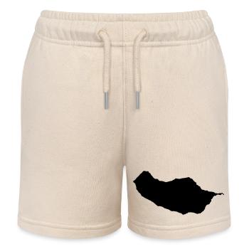 Madère - Short de jogging enfant bio Stanley/Stella - écru doux - Devant