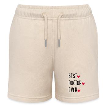doctor - Kids Organic Sweat Shorts by Stanley/Stella - soft Ecru - Front