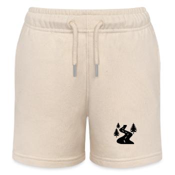 weg bäume - Kinder Organic Joggingshorts Mini Bolter von Stanley/Stella - Natur - Vorne