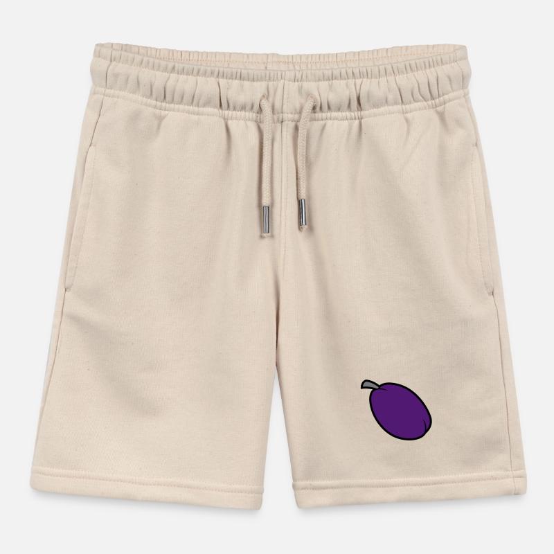 Pflaume Kinder Organic Joggingshorts Mini Bolter von Stanley/Stella