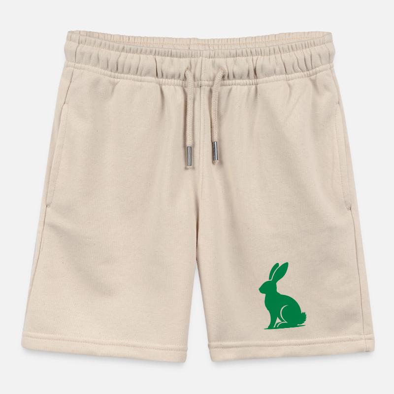 hare Kids Organic Sweat Shorts by Stanley/Stella