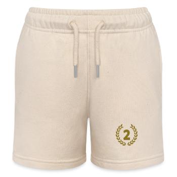 2 - Kids Organic Sweat Shorts by Stanley/Stella - soft Ecru - Front